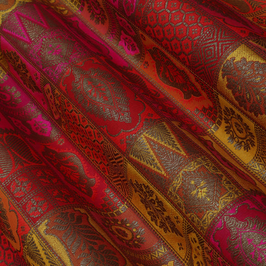 Multi-Color Multi Brocade Fabric