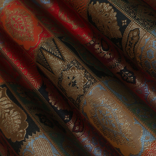 Multi-Color Multi Brocade Fabric