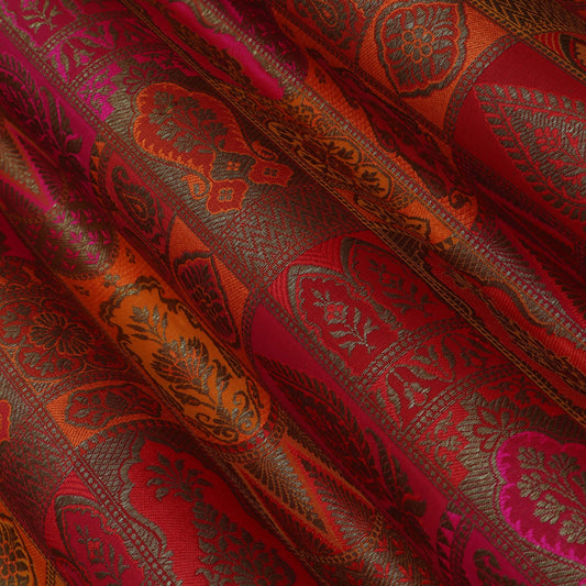 Multi-Color Multi Brocade Fabric