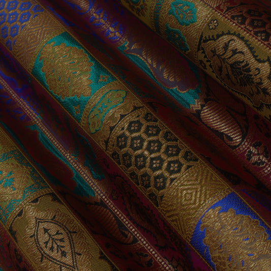 Multi-Color Multi Brocade Fabric