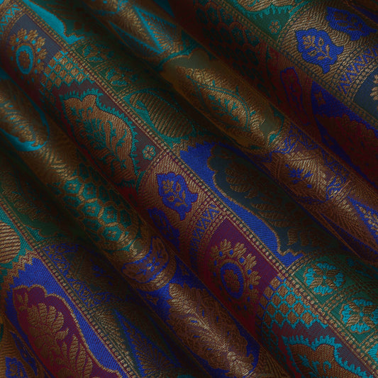 Multi-Color Multi Brocade Fabric