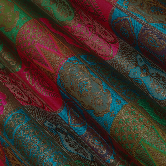 Multi-Color Multi Brocade Fabric
