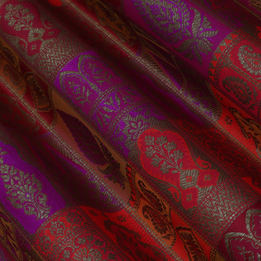 Multi-Color Multi Brocade Fabric