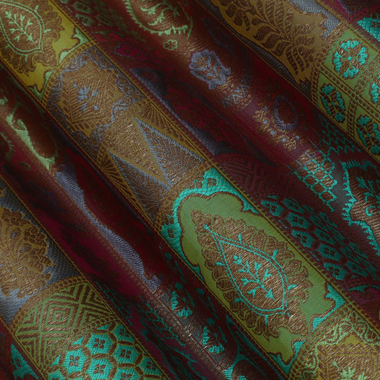 Multi-Color Multi Brocade Fabric