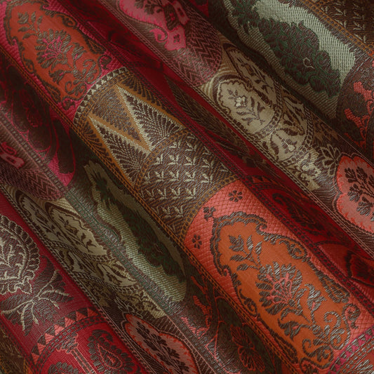 Multi-Color Multi Brocade Fabric