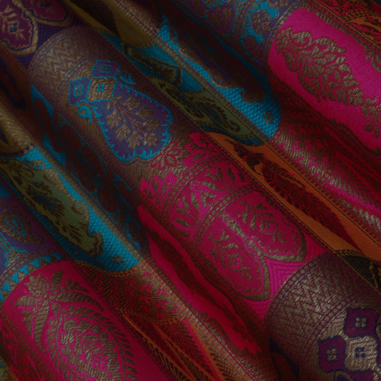 Multi-Color Multi Brocade Fabric
