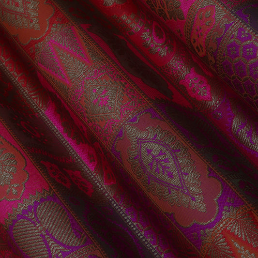 Multi-Color Multi Brocade Fabric