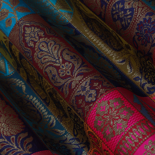 Multi-Color Multi Brocade Fabric