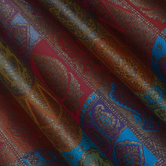 Multi-Color Multi Brocade Fabric