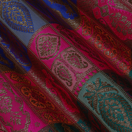 Multi-Color Multi Brocade Fabric