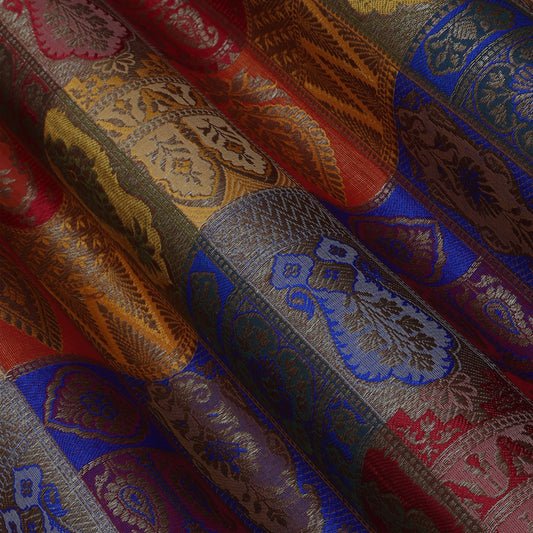 Multi-Color Multi Brocade Fabric