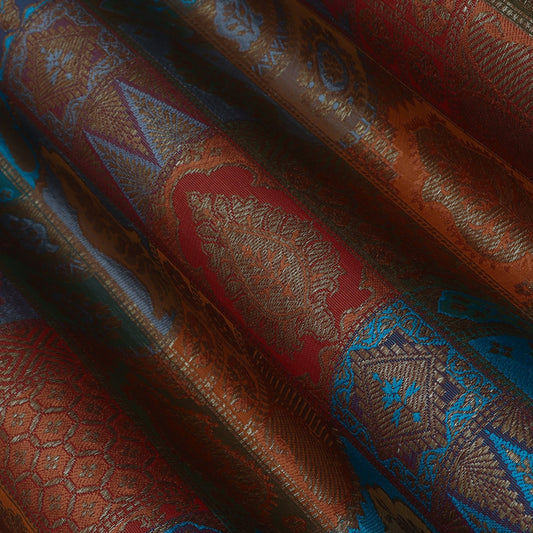 Multi-Color Multi Brocade Fabric