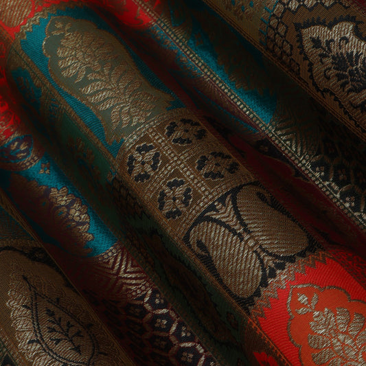 Multi-Color Multi Brocade Fabric