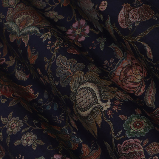 Multi-Color Mulmul Print Fabric