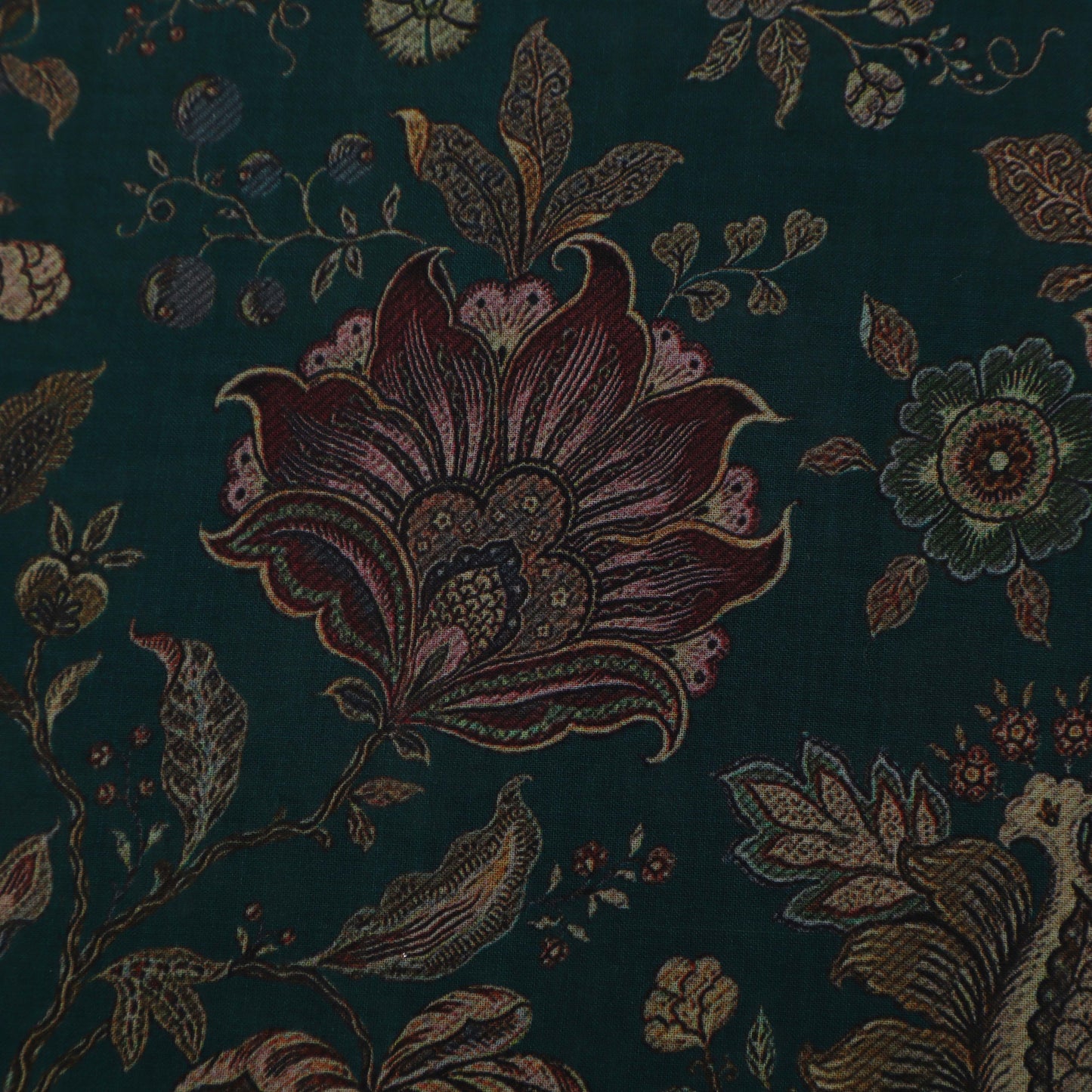 Multi-Color Mulmul Print Fabric