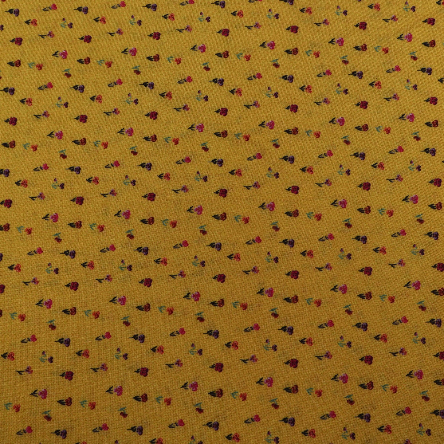 Multi-Color Mulmul Print Fabric