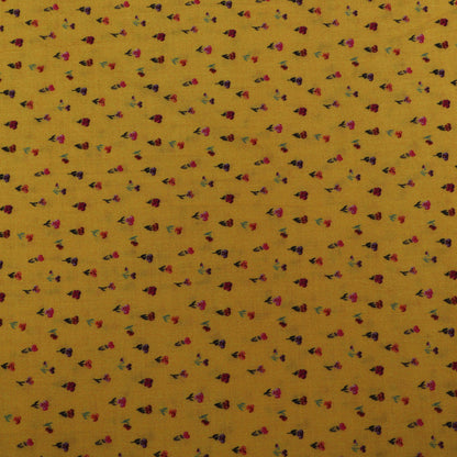 Multi-Color Mulmul Print Fabric