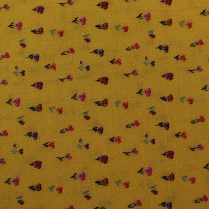 Multi-Color Mulmul Print Fabric