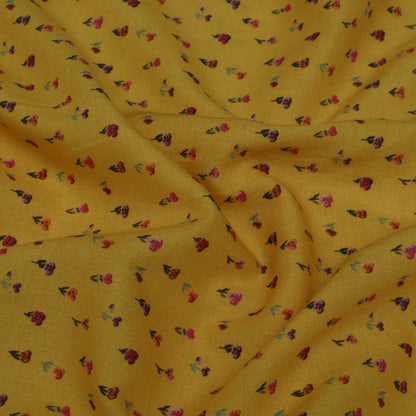 Multi-Color Mulmul Print Fabric