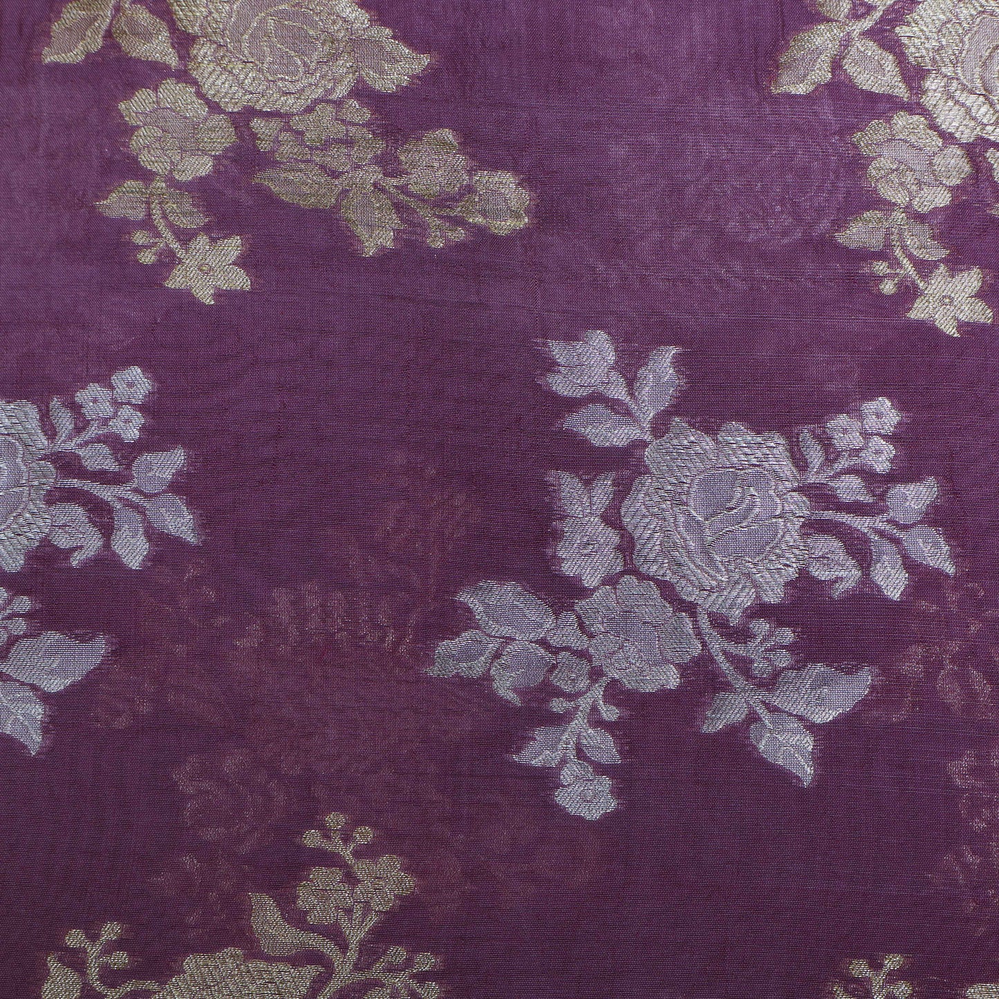 ONION Color Katan Dupion Silk Brocade Fabric