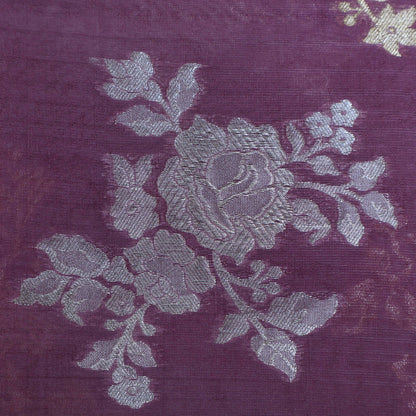 ONION Color Katan Dupion Silk Brocade Fabric