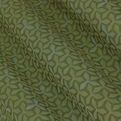 Pista Green Color CHOUDANI BROCADE Fabric