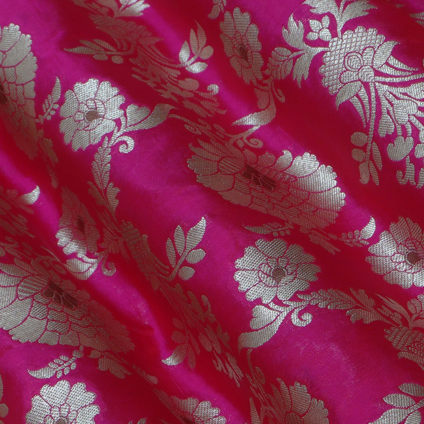 Rani Color Chinia Meena Brocade Fabric