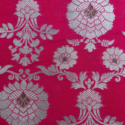 Rani Color Chinia Meena Brocade Fabric