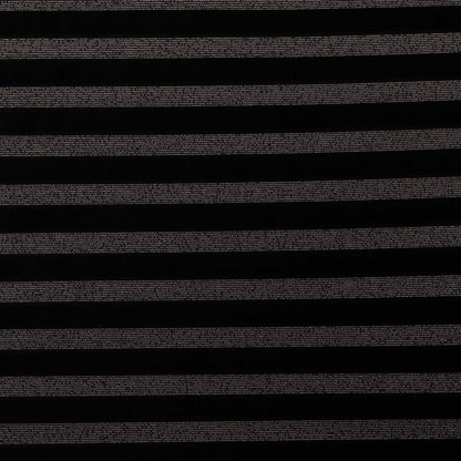 Velvet Foil Stripe Fabric