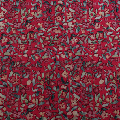 Multi-Color Mulmul Print Fabric