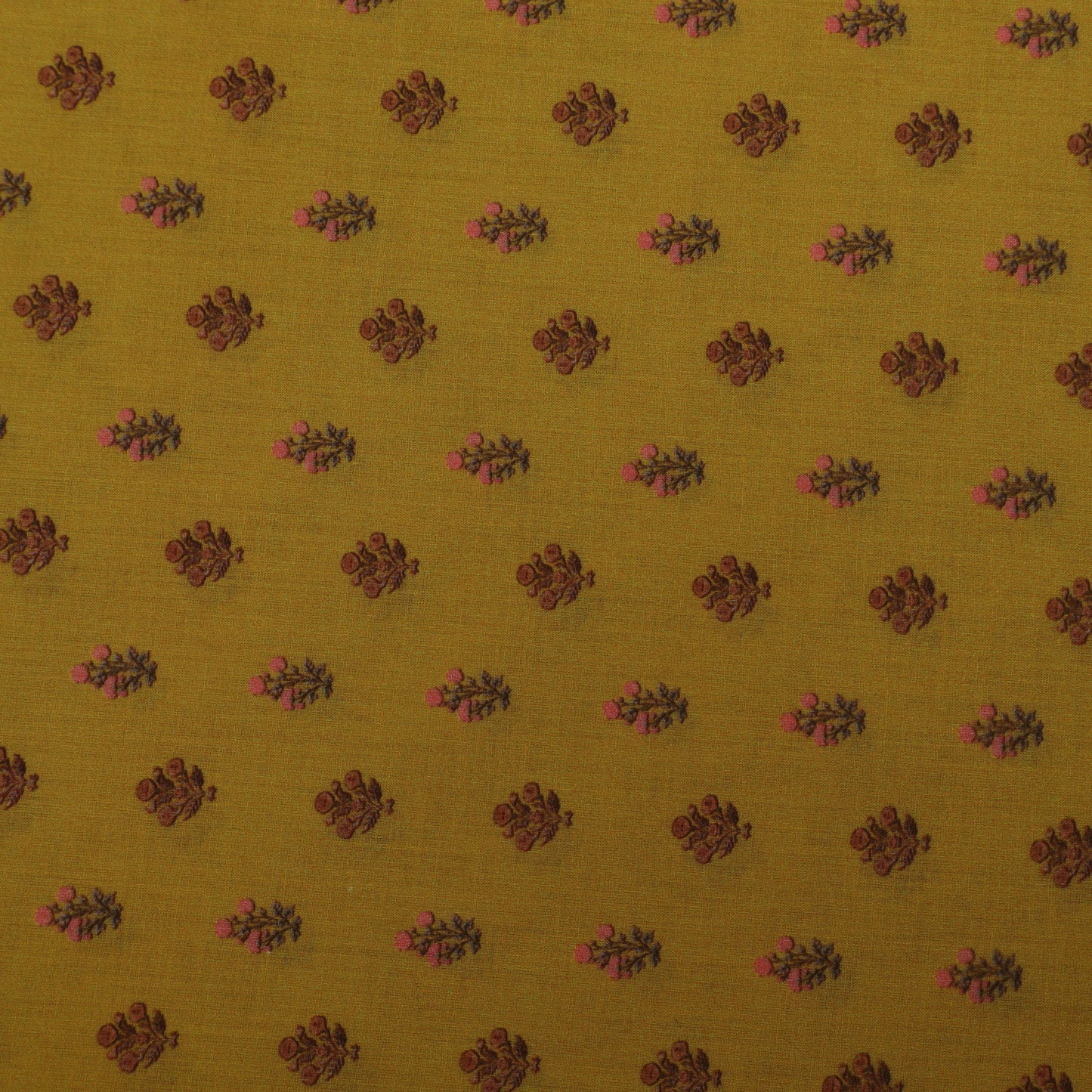 Multi-Color Mulmul Print Fabric