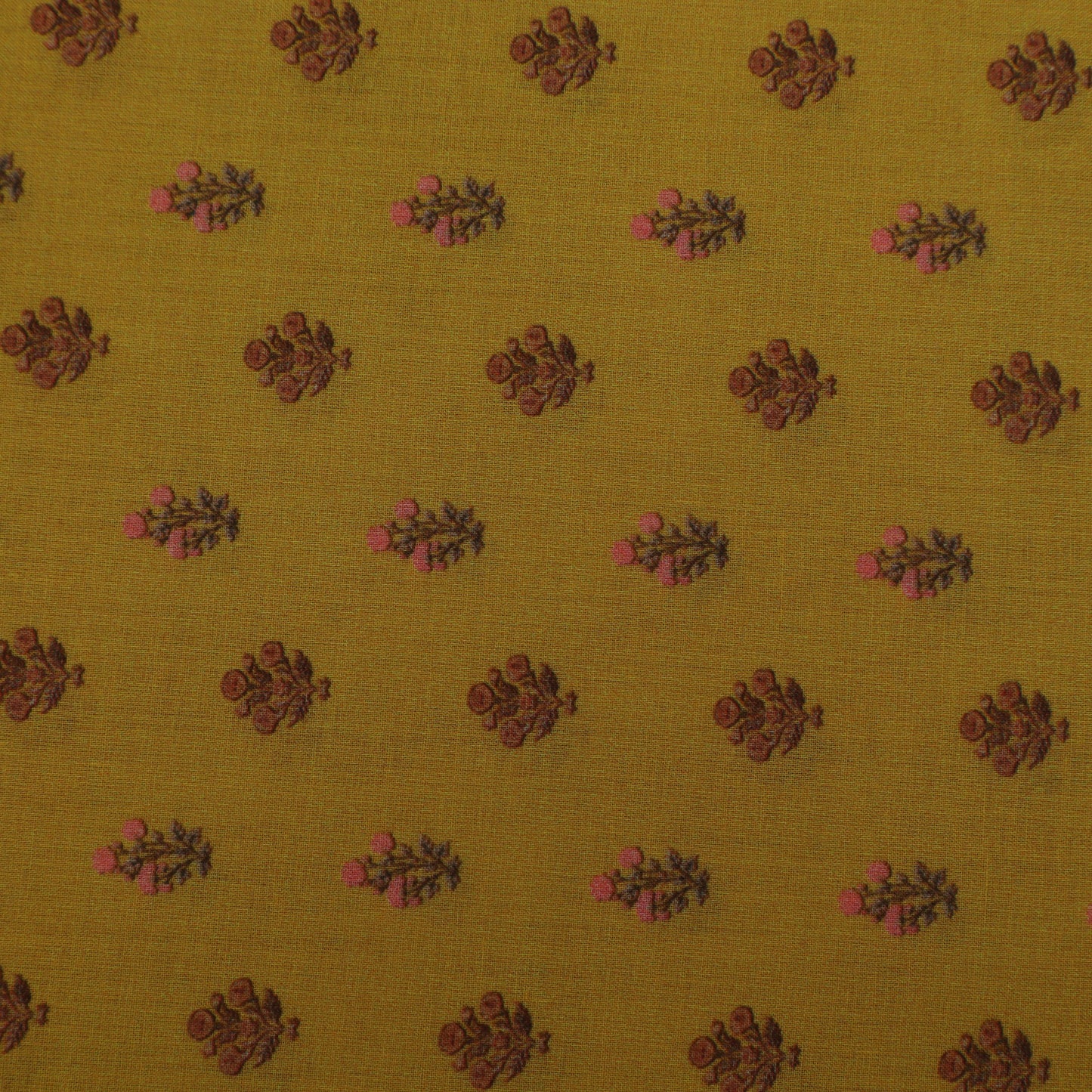 Multi-Color Mulmul Print Fabric