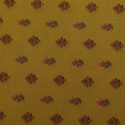Multi-Color Mulmul Print Fabric