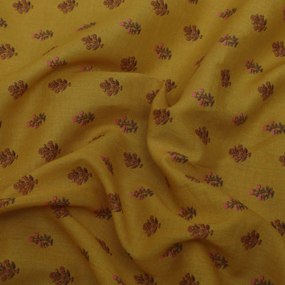 Multi-Color Mulmul Print Fabric