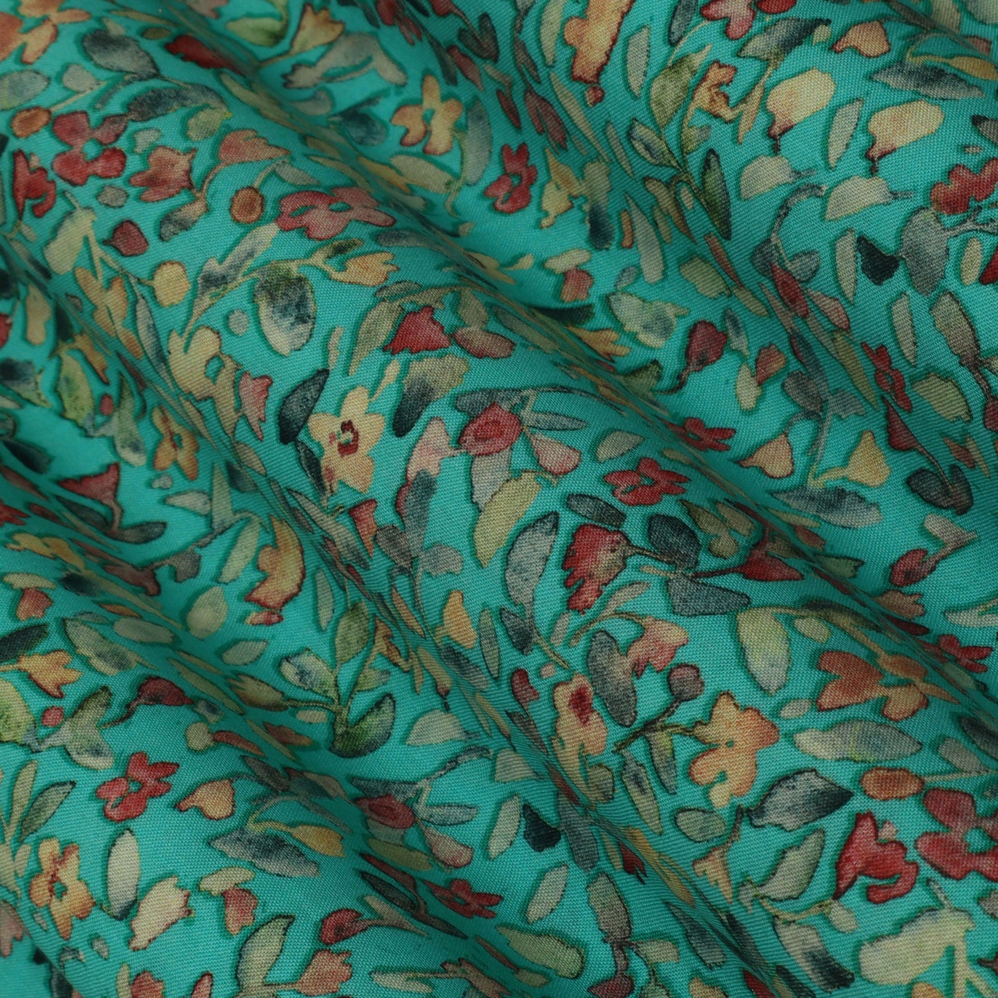 Multi-Color Mulmul Print Fabric