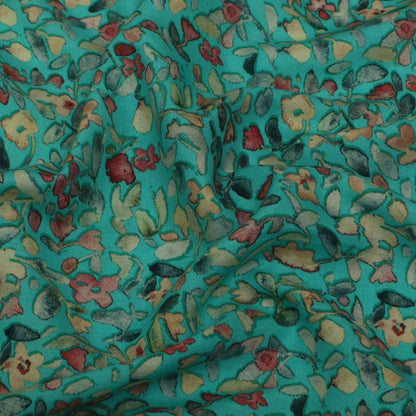 Multi-Color Mulmul Print Fabric