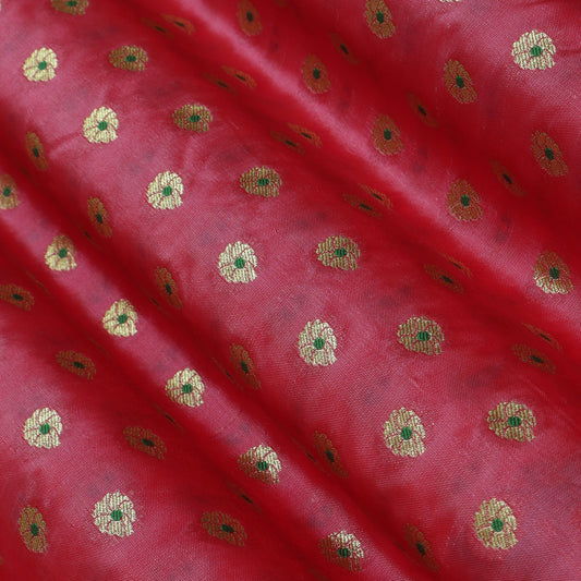 Colored KATAN BROCADE Fabric