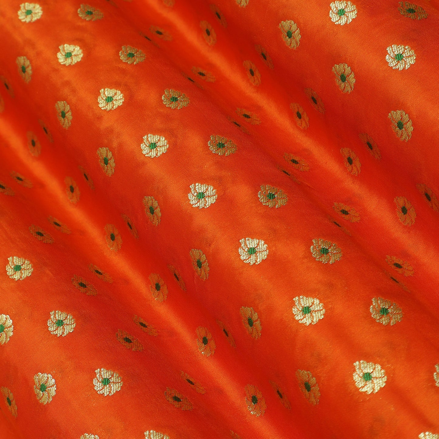 Colored KATAN BROCADE Fabric