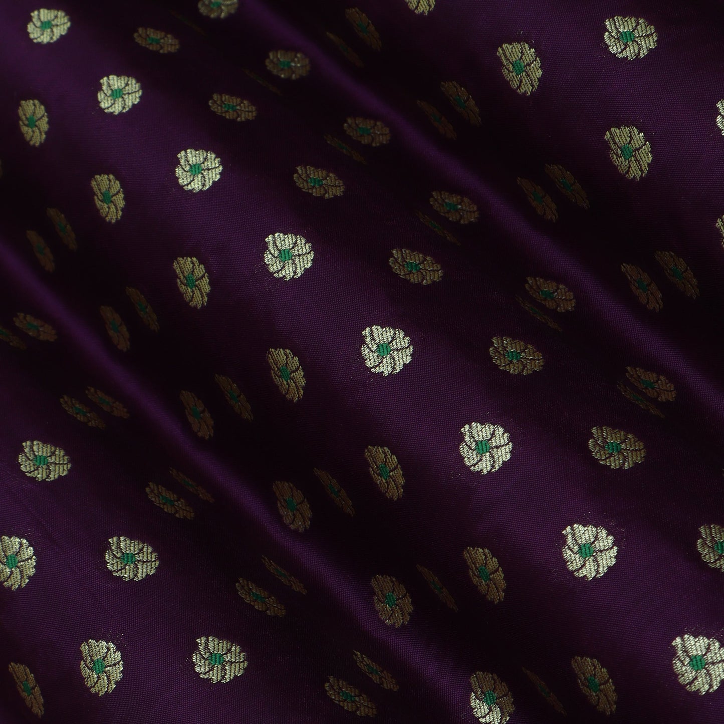 Colored KATAN BROCADE Fabric