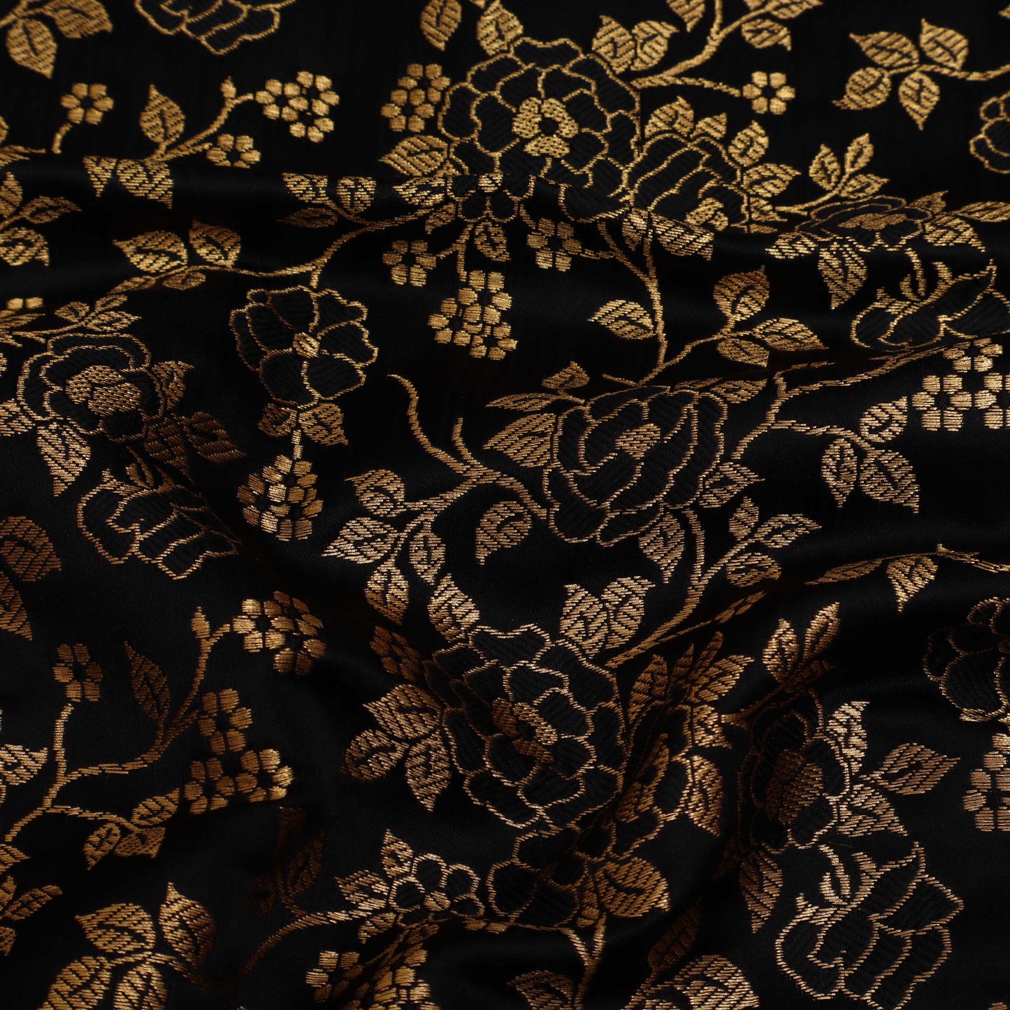 Colored SATIN BROCADE Fabric