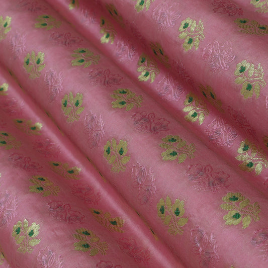 Colored KATAN BROCADE Fabric