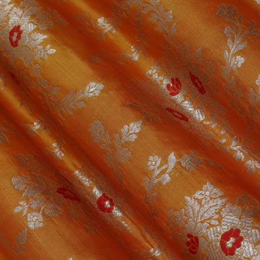 Colored KATAN BROCADE Fabric