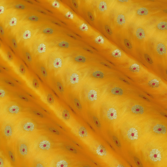 Colored KATAN BROCADE Fabric