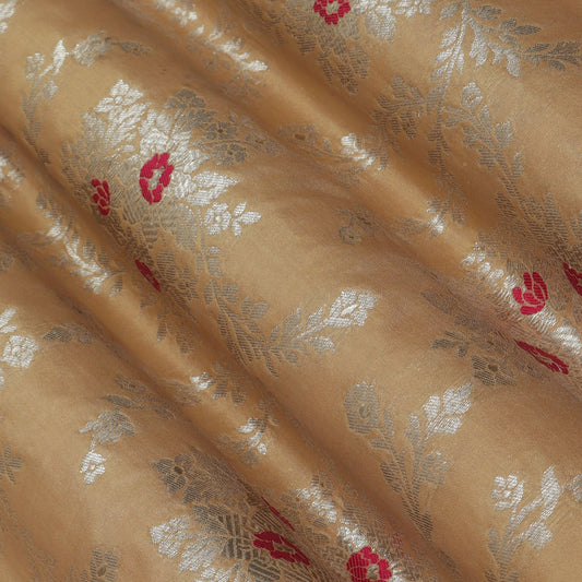 Colored KATAN BROCADE Fabric