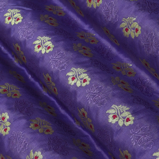 Colored KATAN BROCADE Fabric