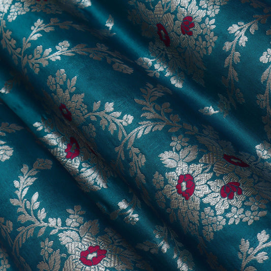 Colored KATAN BROCADE Fabric