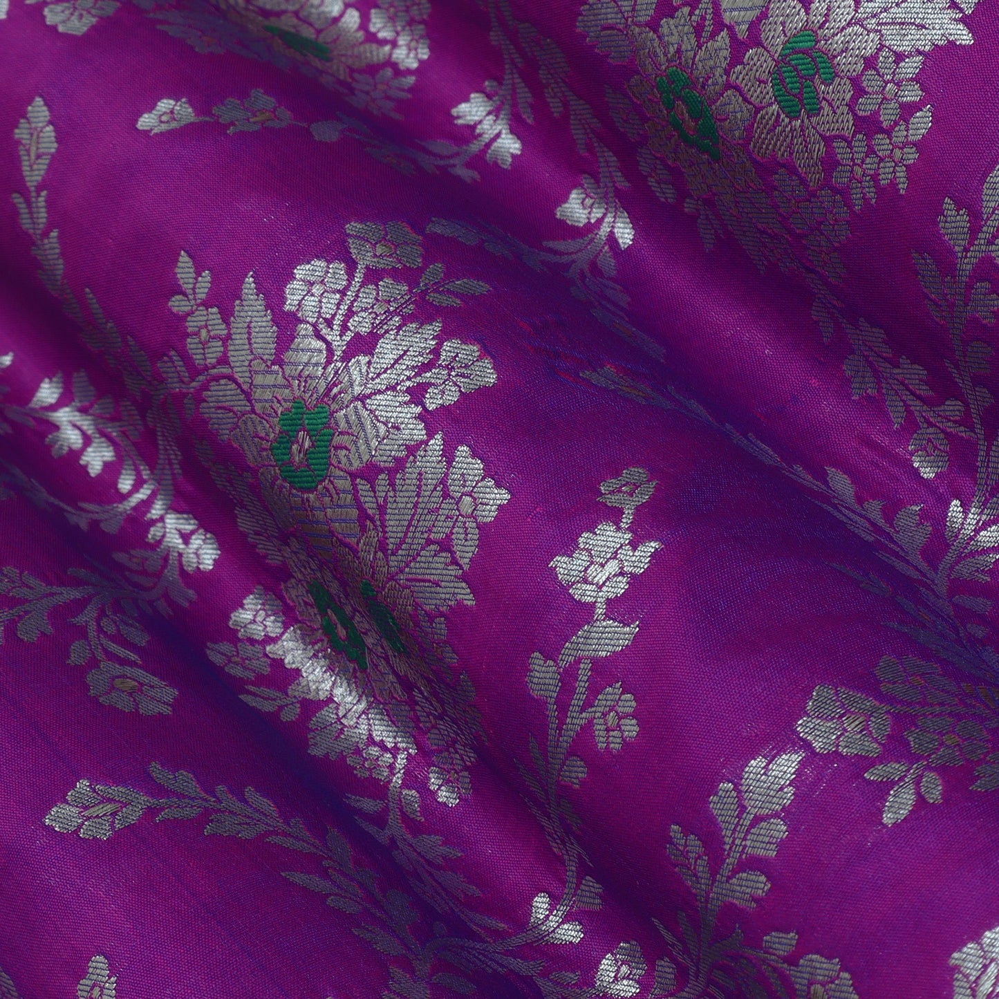 Colored KATAN BROCADE Fabric