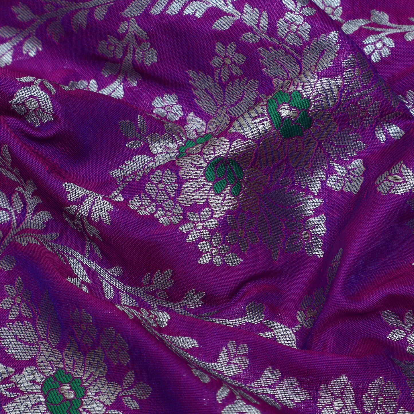 Colored KATAN BROCADE Fabric
