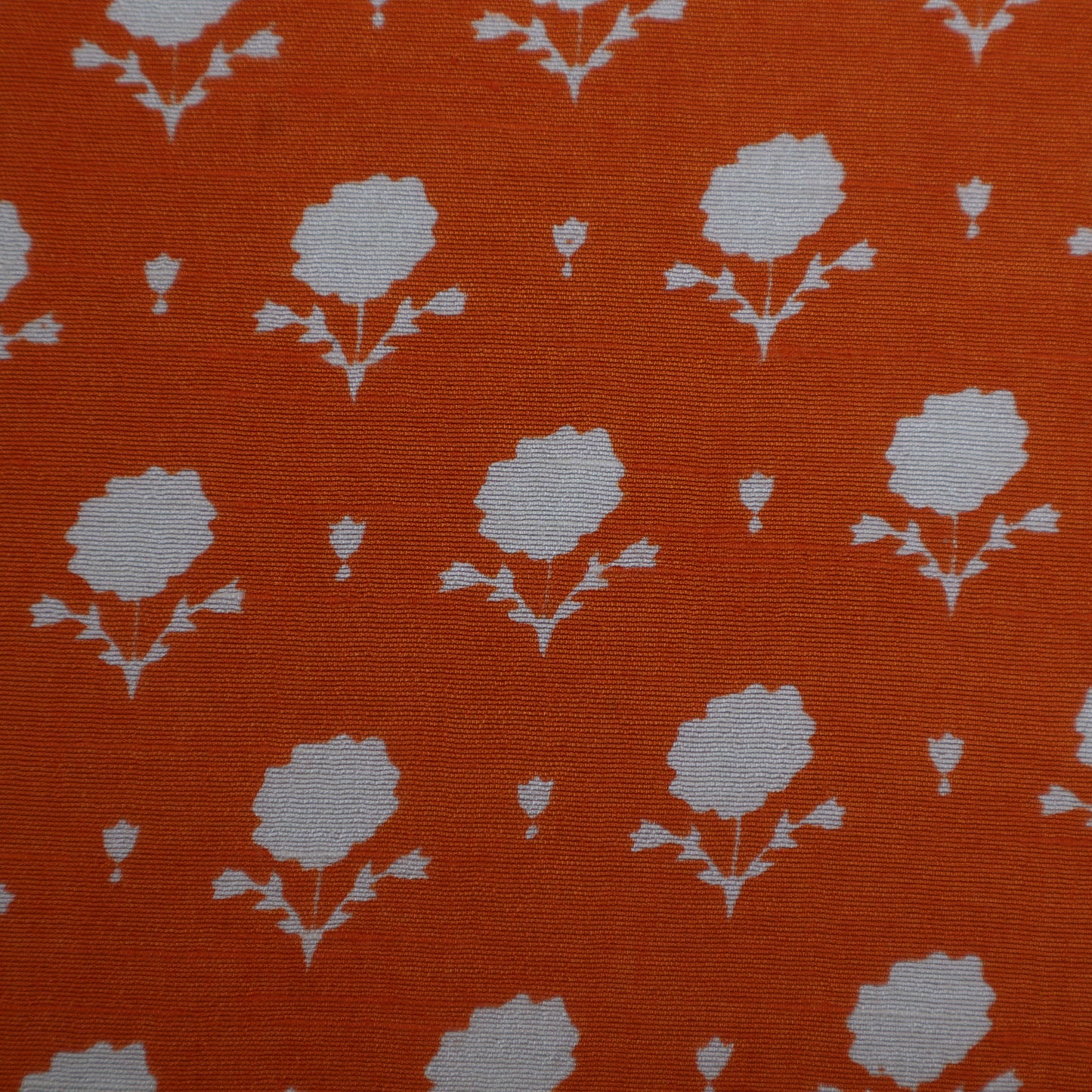 Slub Chanderi Print Fabric