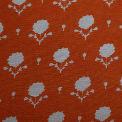 Slub Chanderi Print Fabric